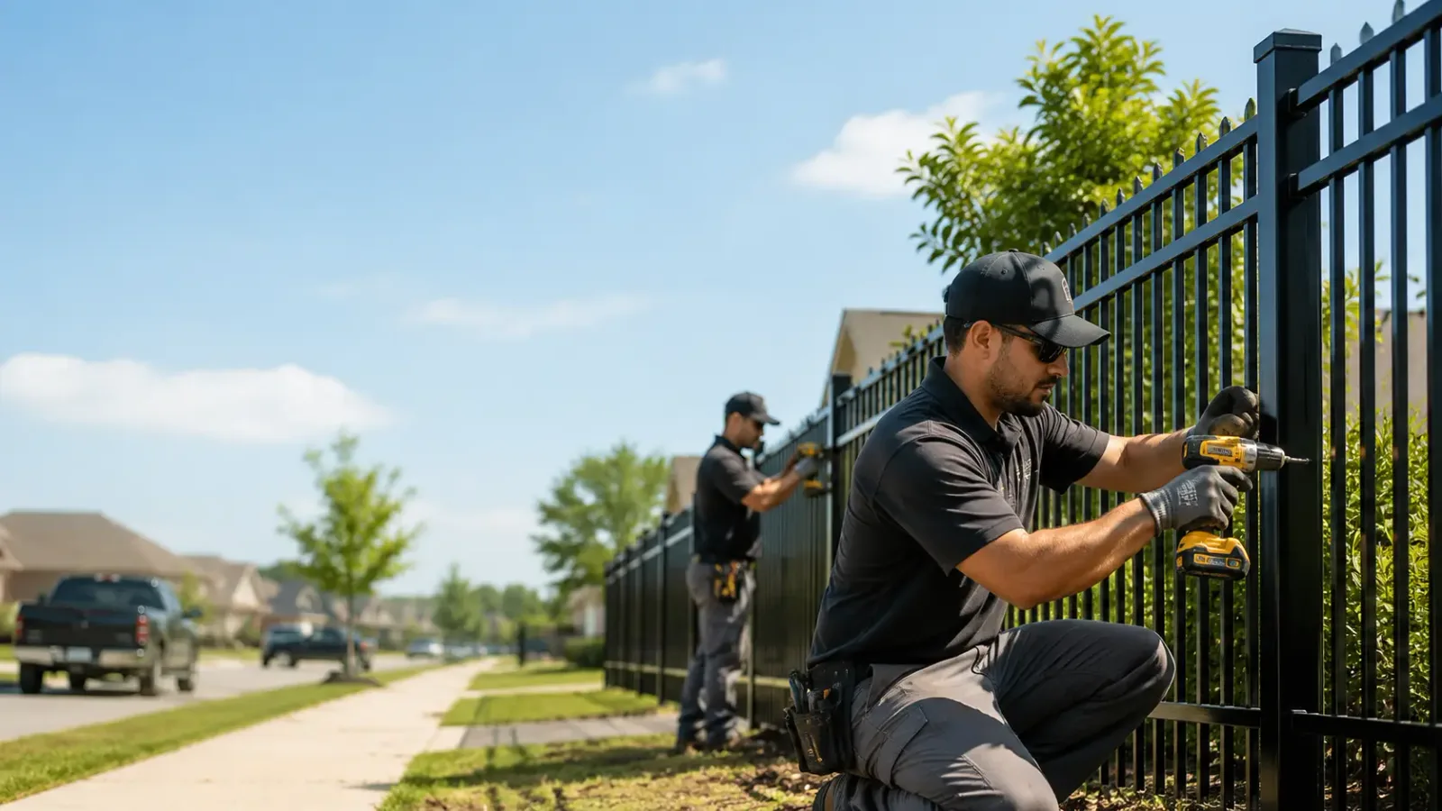 Metal Fence Installation in Sumner, IL